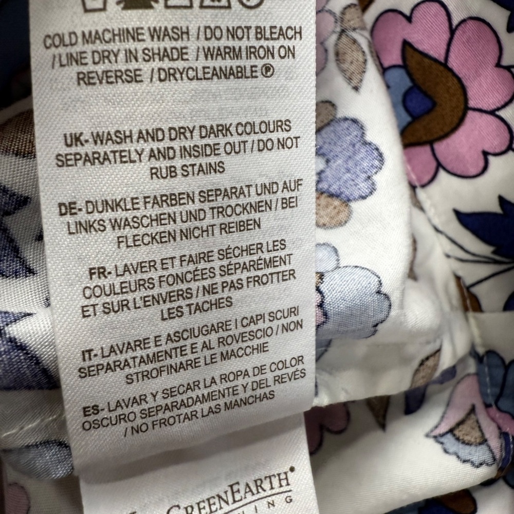 Boden Women Smocked Waist Wildflower Dress, Sleeveless, 12R, Summer, Multicolor - Picture 13 of 16